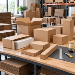 Cajas de cartón corrugado a la medida para productos